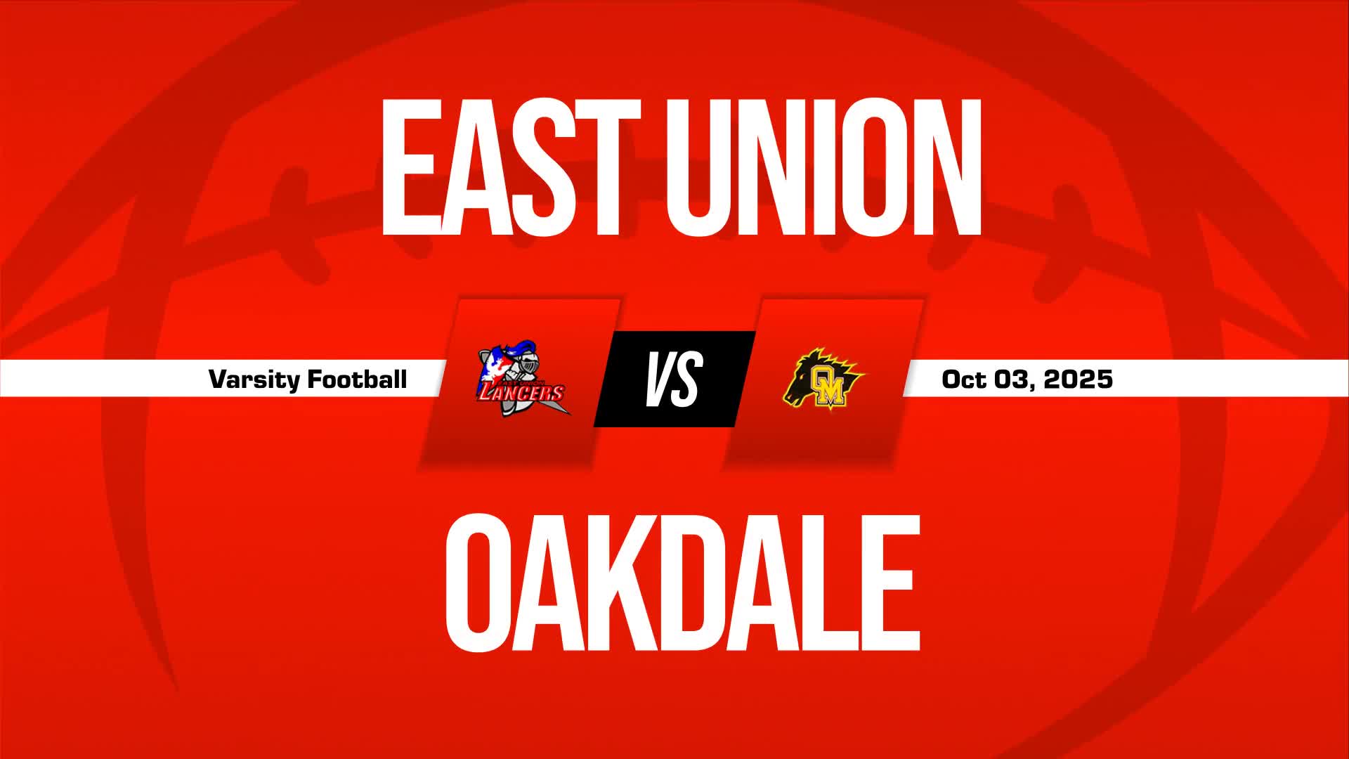 Football Recap: Oakdale Piles Up the Points Against Patterson
