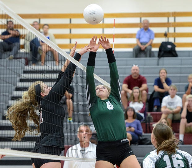 Prosper's Abby Garbus is third in the nation with 985 assist.