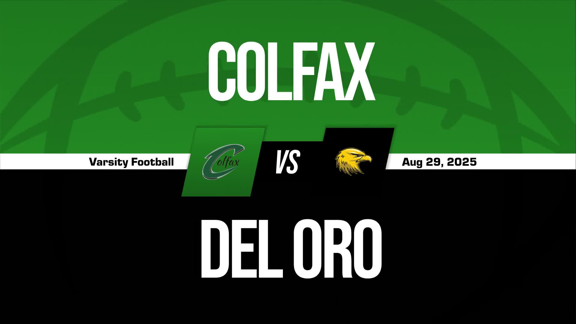 Football Recap: Colfax Comes Up Short