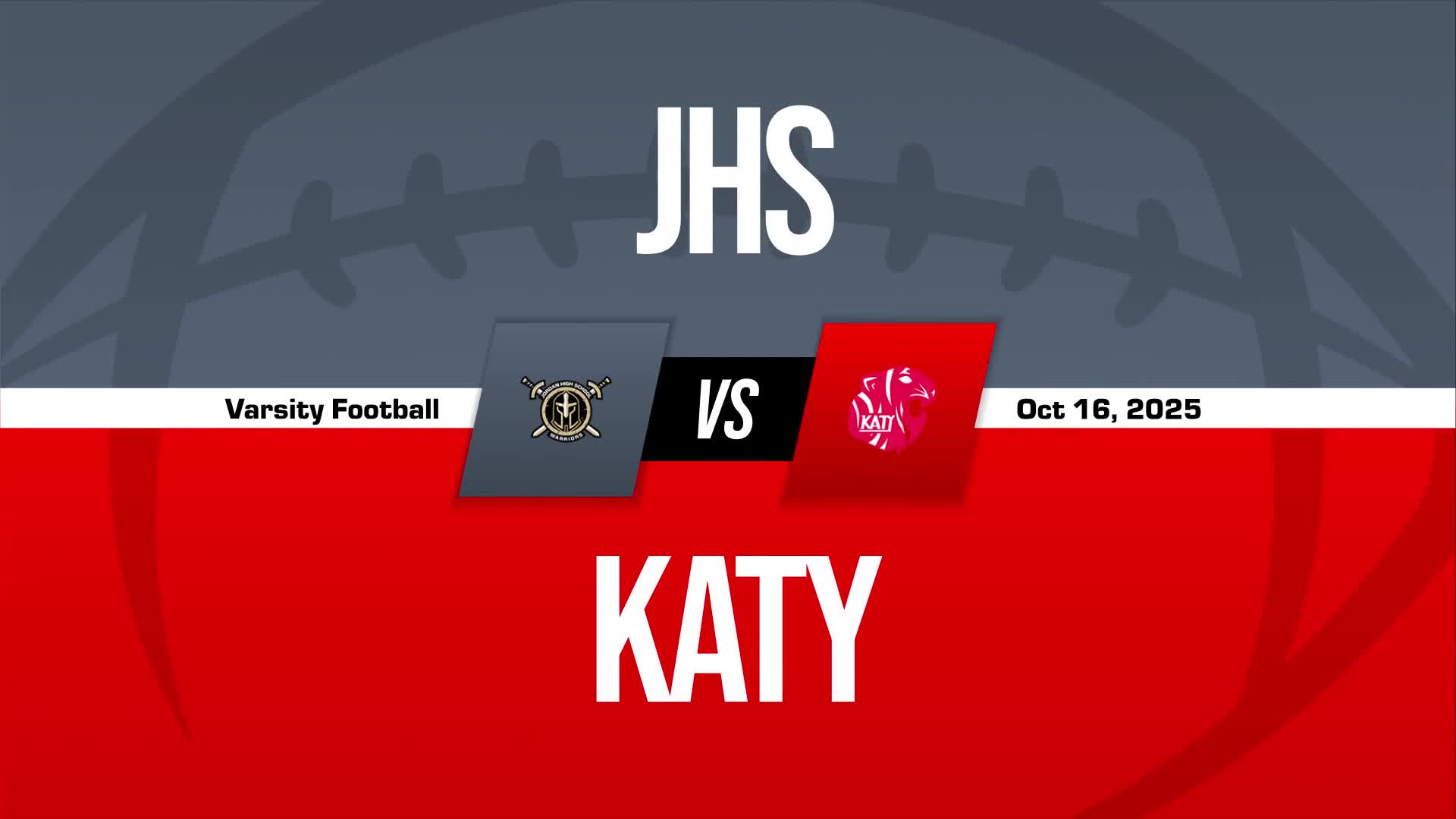 Football Recap: Katy's  Win  on Friday Extends Winning Streak to