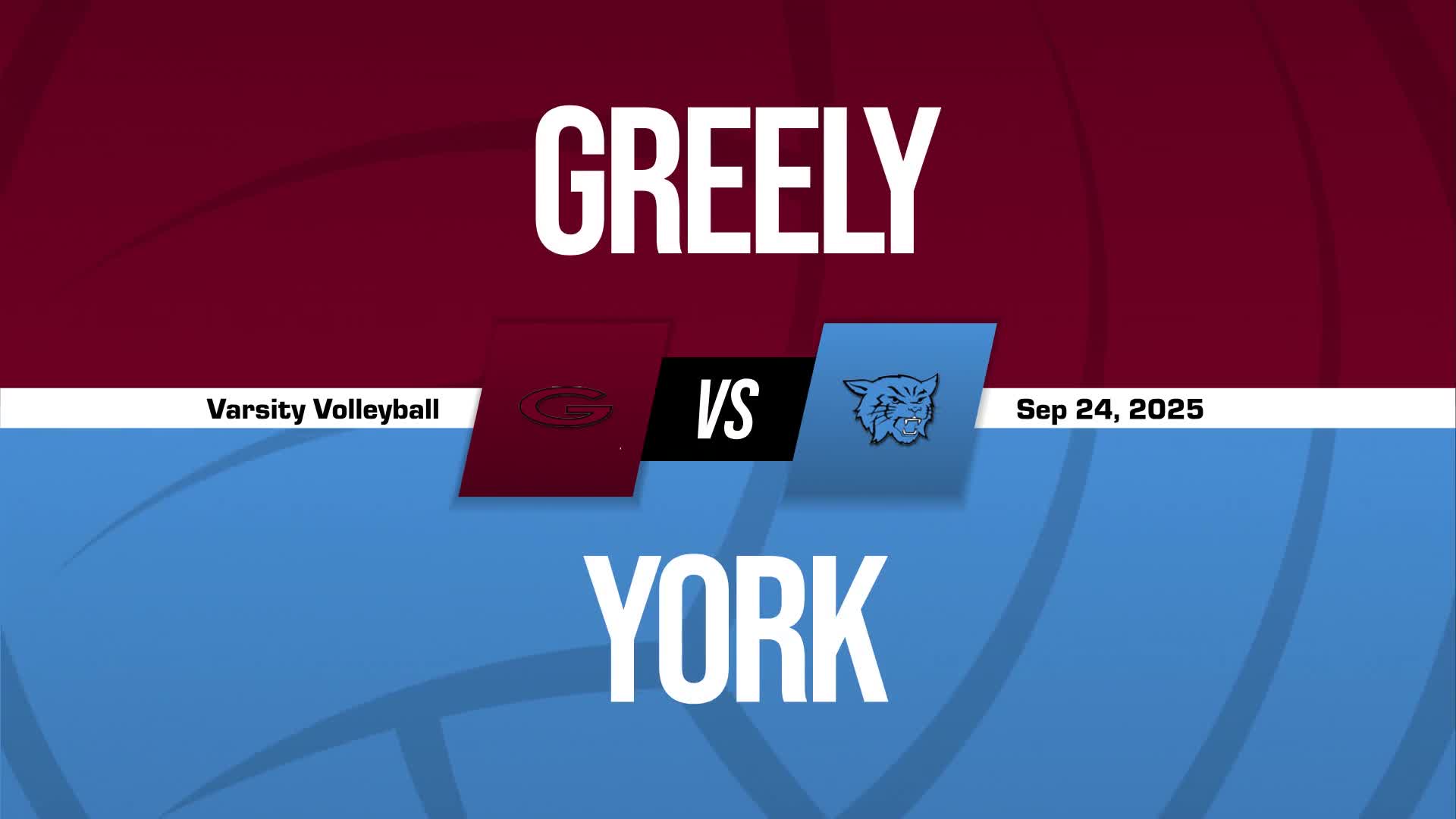 Volleyball Recap: Greely Falls Short Against Ranked York