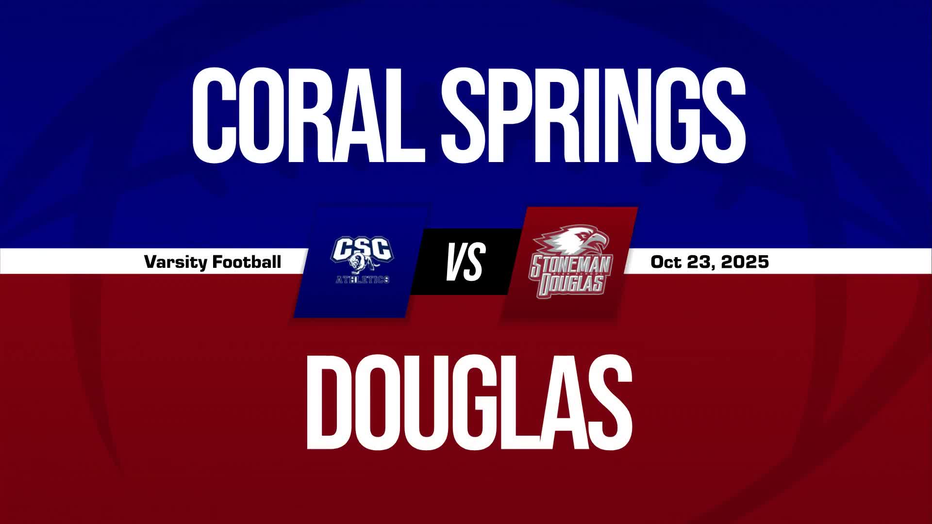 Scott Walker Game Report: vs Coral Springs Charter