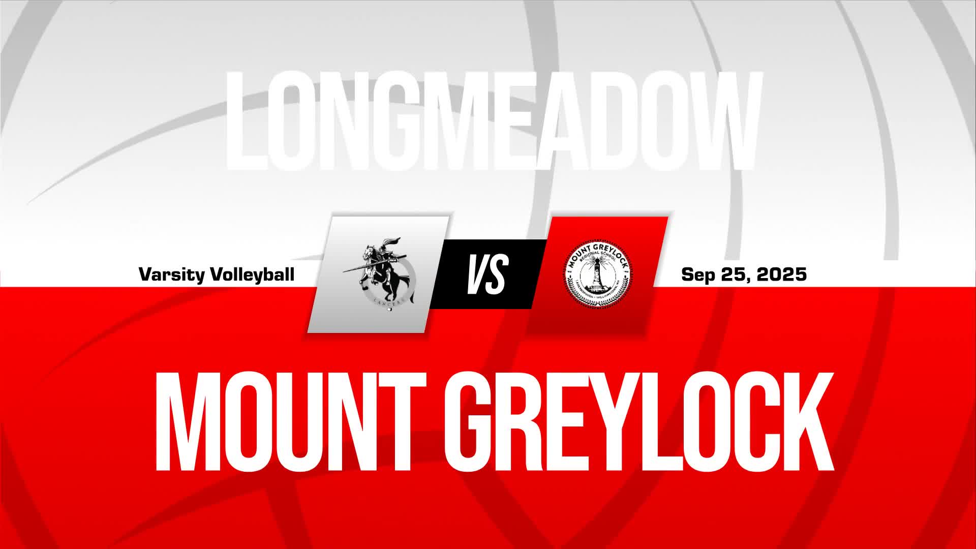 Volleyball Recap: Longmeadow Takes a Loss + How To Watch