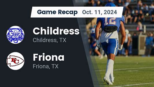 Football Recap: Friona Comes Up Short