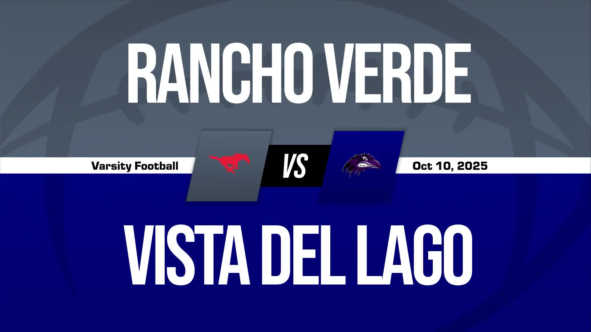 Football Recap: Rancho Verde Comes Up Short
