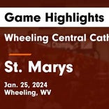 Kaitlyn Blake leads Wheeling Central Catholic to victory over St. Marys