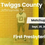 Football Game Recap: Twiggs County vs. First Presbyterian Day