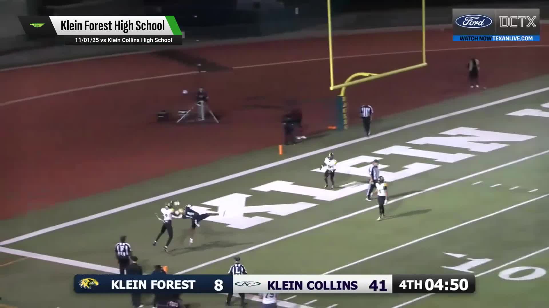 Football Recap: Tomball Drops Highest Score of Season Against Klein Forest + How To Watch