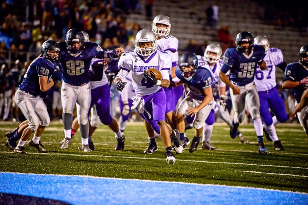 Bloomington South running back Richard Williams has rushed for almost 1,600 yards and 18 touchdowns while leading the Panthers into the state semifinals. 