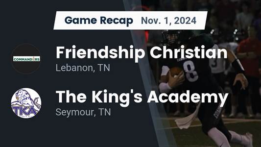 Football Recap: King's Academy Comes Up Short