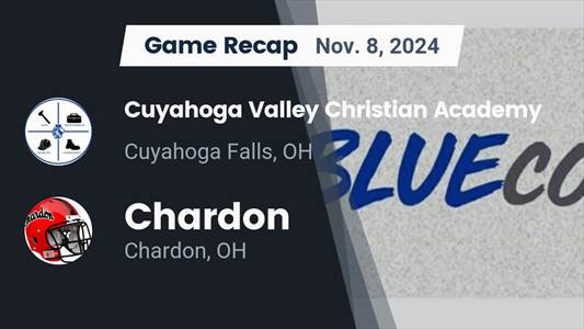 Football Recap: Chardon Takes a Tough Playoff Loss
