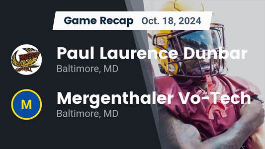 Football Game Preview: Dunbar Poets vs. Carver Vo-Tech Bears