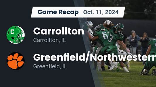 Football Recap: Carrollton's Winning Streak Snapped at Three Gam