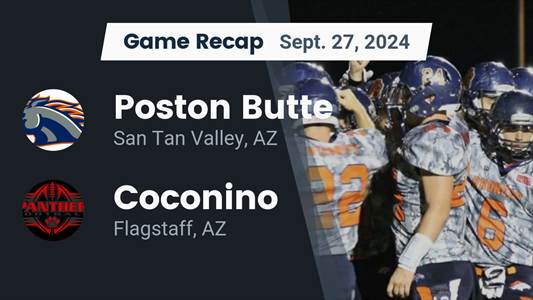 Football Recap: Coconino Skates Past Apache Junction with Ease