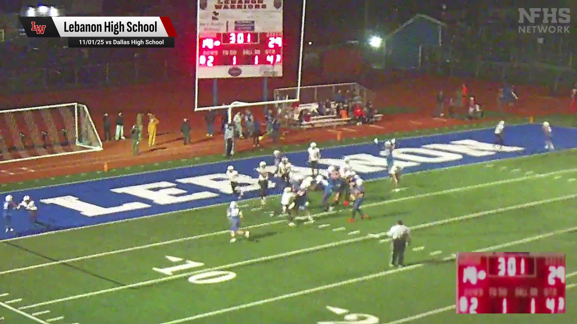 Football Recap: Lebanon Falls Short of Churchill in the Playoffs + How To Watch