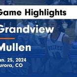 Basketball Game Recap: Mullen Mustangs vs. Grandview Wolves