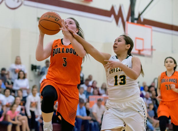 McKenzie Hahn was a model of consistency, averaging 14.4, 14.4 and 14.2 points per game her final three seasons at Orange Grove.