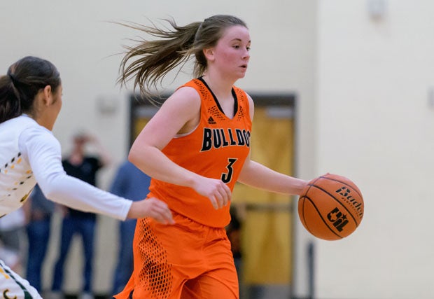 Hahn averaged 4.5 assists and 5.9 steals per game her senior season.
