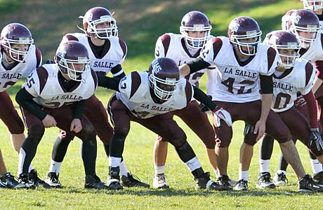 La Salle Academy is the top football dynasty in Rhode Island.