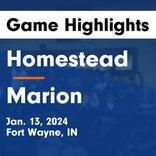 Homestead has no trouble against Fort Wayne Northrop