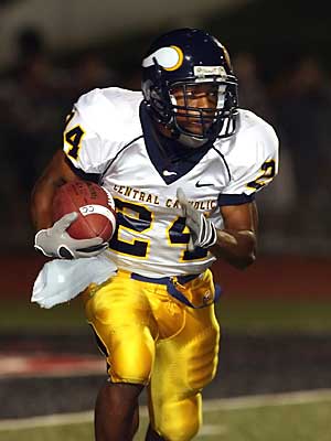 Damon Jones-Moore as a freshman. 