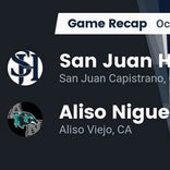 Football Game Recap: St. Francis Golden Knights vs. San Juan Hills Stallions