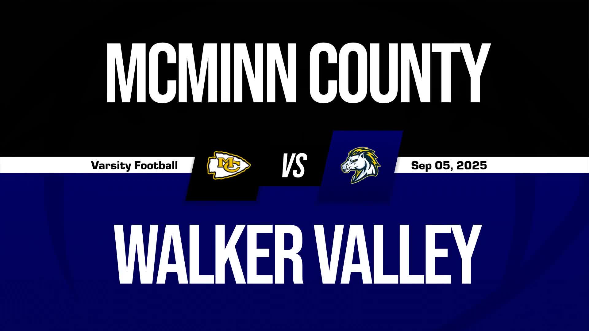 Football Recap: Walker Valley Skates Past Chattanooga Central wi