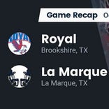 La Marque have no trouble against Royal