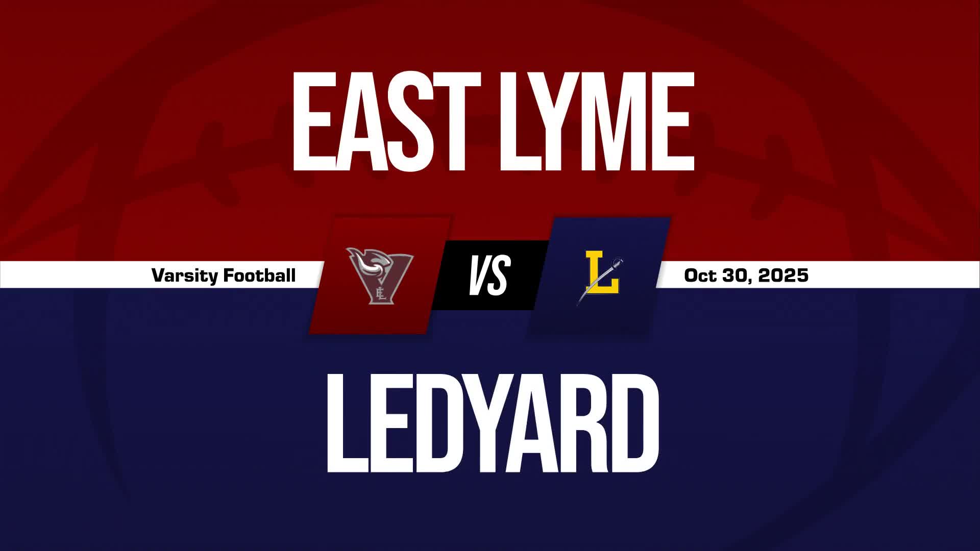 Football Recap: Ledyard Piles Up the Points Against East Lyme