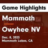 Mammoth vs. Pyramid Lake