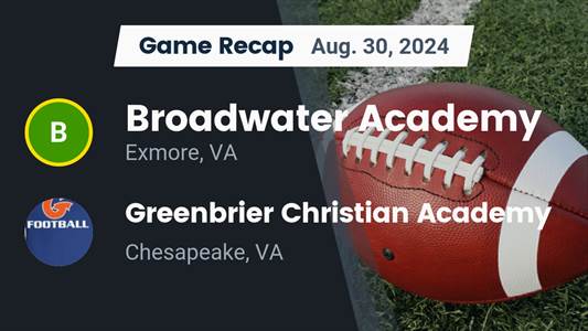 Football Game Preview: Broadwater Academy Leaves Home