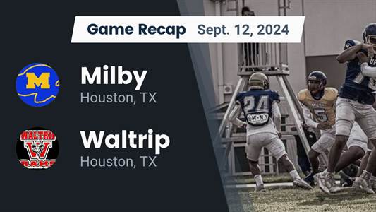 Football Recap: Milby Takes a Loss