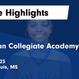 Christian Collegiate Academy takes loss despite strong efforts from  Natalie Davis and  Josalyn Thomas