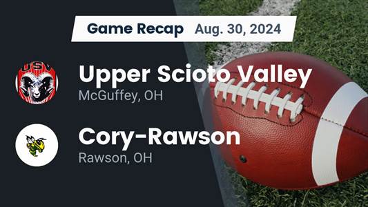 Football Game Recap: Cory-Rawson Takes a Loss