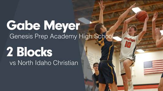 Basketball Recap: Gabe Meyer's Big Game Can't Quite Lead Genesis