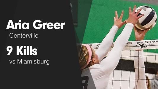 Aria Greer Game Report: vs Notre Dame Academy