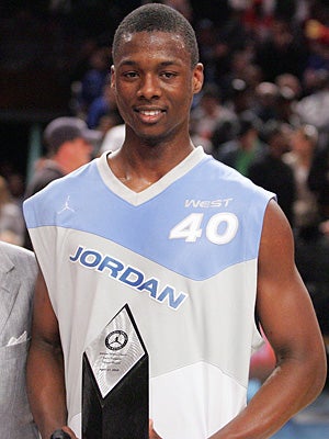 Harrison Barnes of Ames at the 2010 Jordan
Brand Classic.