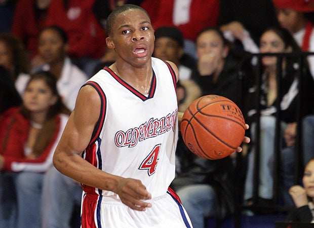 Russell Westbrook hopes to get the Oklahoma City Thunder off on the right foot in this weekend's playoff opener, but in 2006 he was looking to lead Leuzinger to a California state title.