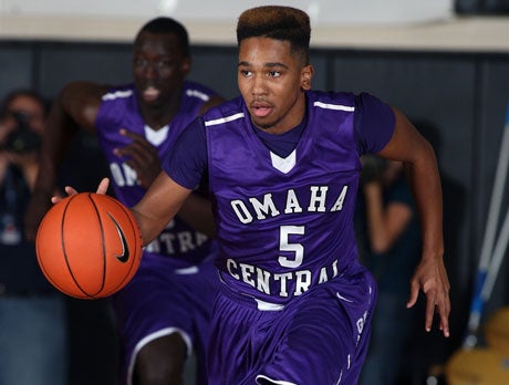 DeAndre Hollins-Johnson and Omaha Central hope to ambush Oak Hill Academy at the Heartland Hoops Classic this weekend.