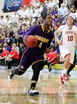 Jiday Ugbaja, Riordan, averages 18.2 ppg