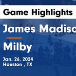 Milby falls despite strong effort from  Jacob Carrizalez