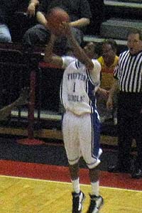 Dondre Whitmore led the game in scoring.