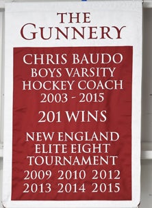 The Gunnery went to the Elite 8 forthe seventh time in eight years, butit went this season without its formercoach, Chris Baudo. First-year coachCraig Badger brought home the title.