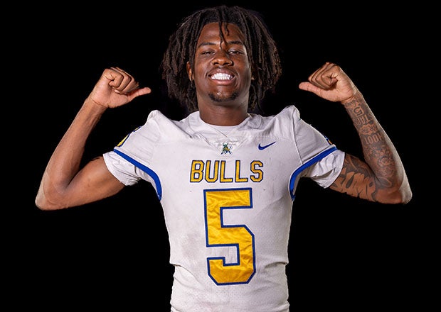 Also a basketball and track standout, Northwestern wide receiver Calvin Russell surprised many with a commitment to Syracuse earlier this month. (PHOTO: Laura Martin)