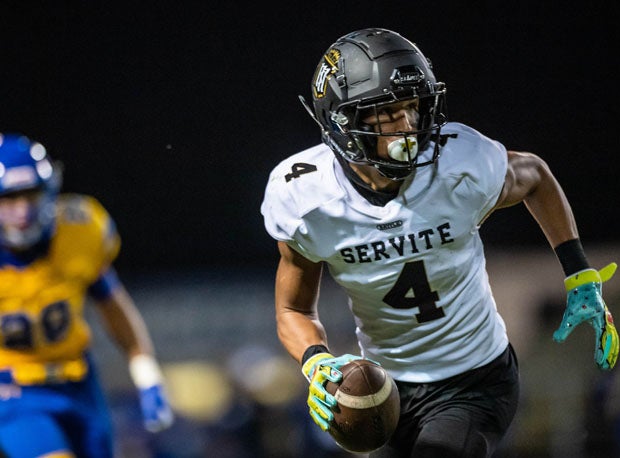 Tetairoa McMillan has 143 catches for 2,249 yards and 31 touchdowns in his career at Servite.