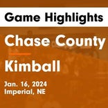 Chase County piles up the points against Kimball