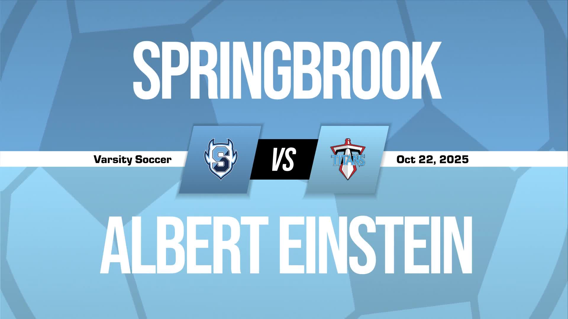 Soccer Recap: Einstein Has No Trouble Against Blake