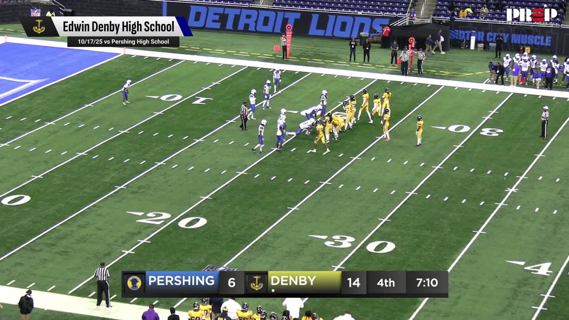 Football Recap: Denby Beats University Prep Science & Math for Their Seventh Straight  Victory + How To Watch