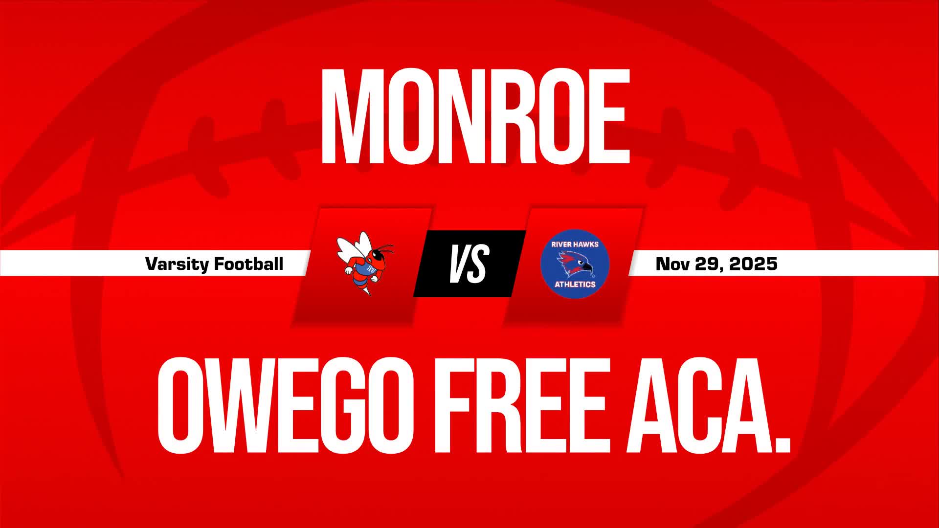 Football Game Preview: Monroe Red Jackets vs. Sleepy Hollow Horsemen