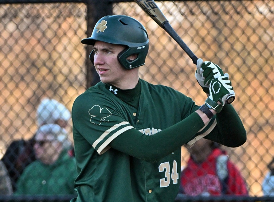 Texas baseball commit Brody Bumila is also getting it done at the plate, hitting ,459 with four RBI including a home run in six games. (PHOTO: Mike Braca)